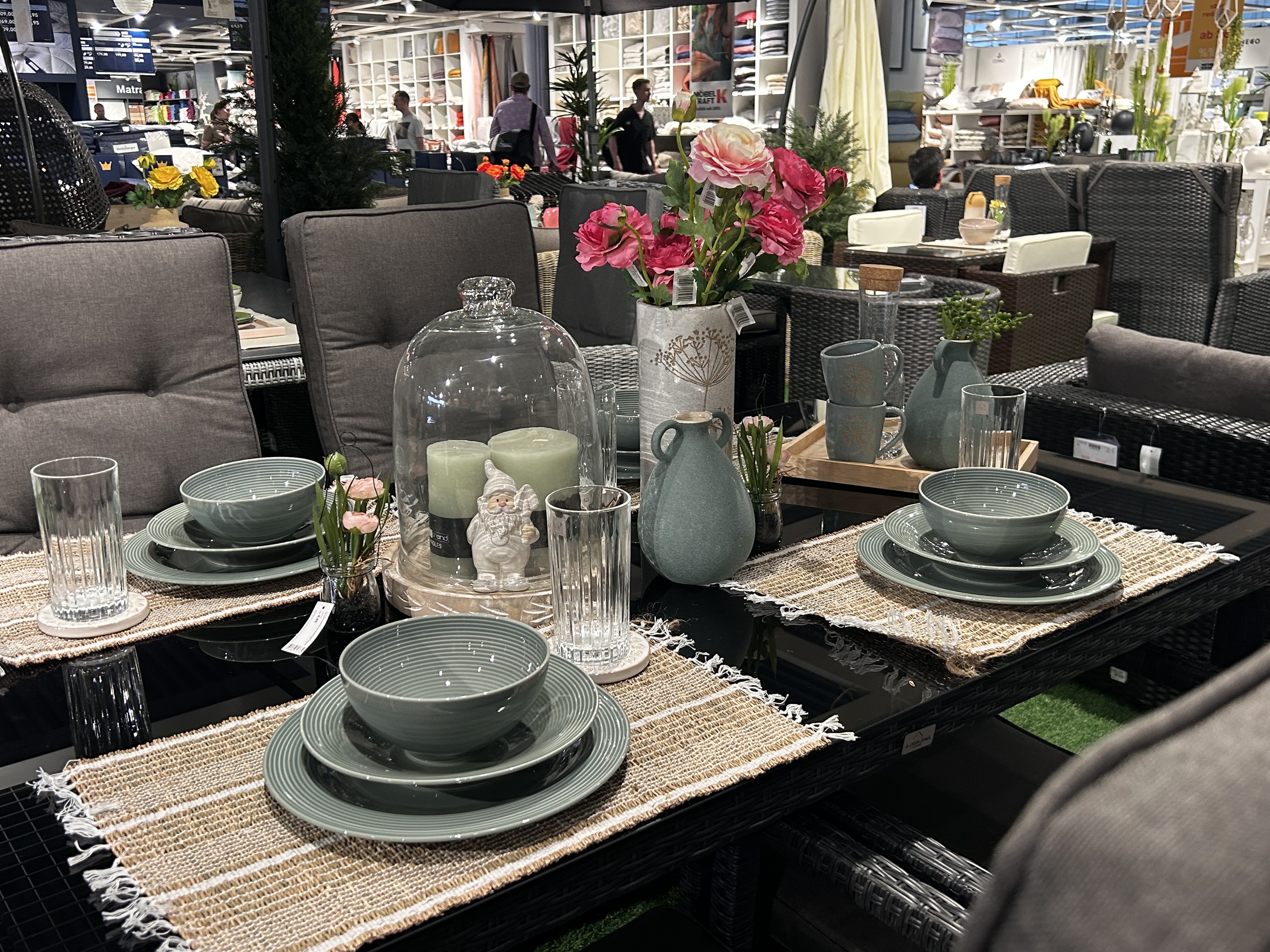Kitchen scene for retail